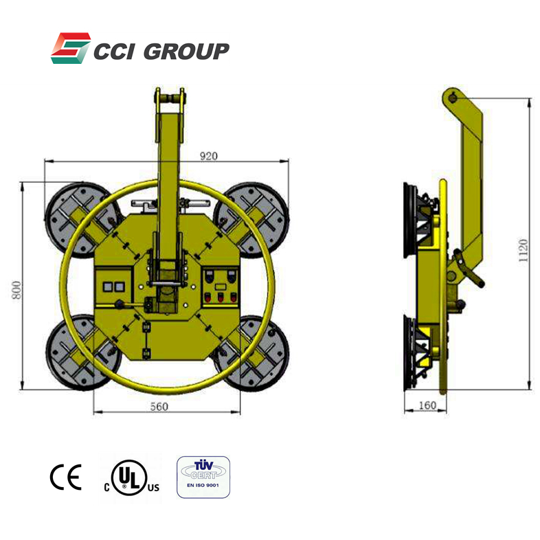 Electric Glass Suction lifting Machine