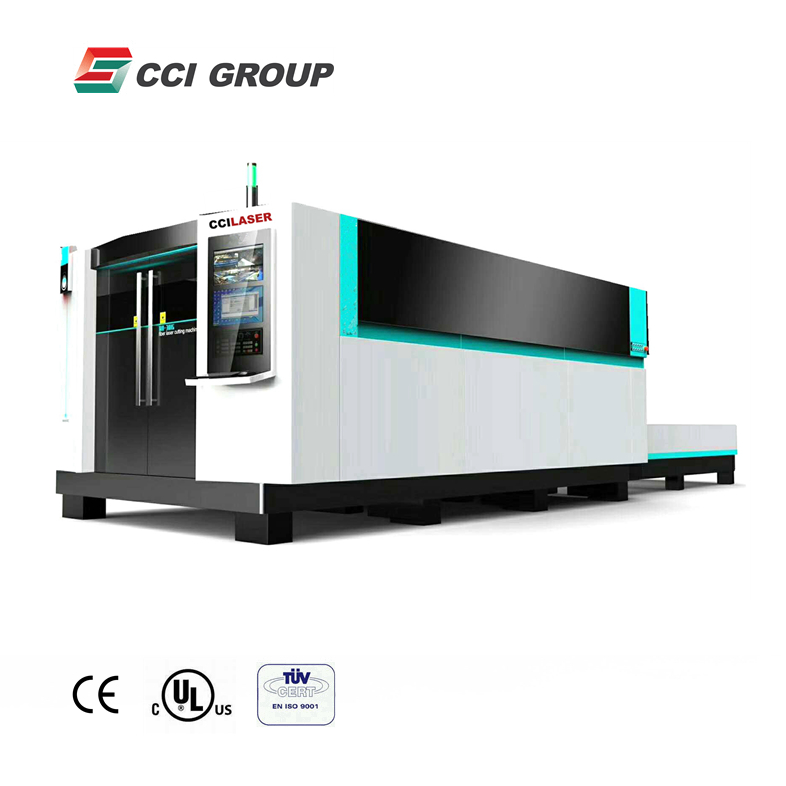 Laser Cutting Machine for Metal Sheet and Tube with Whole Cover Exchange Platform