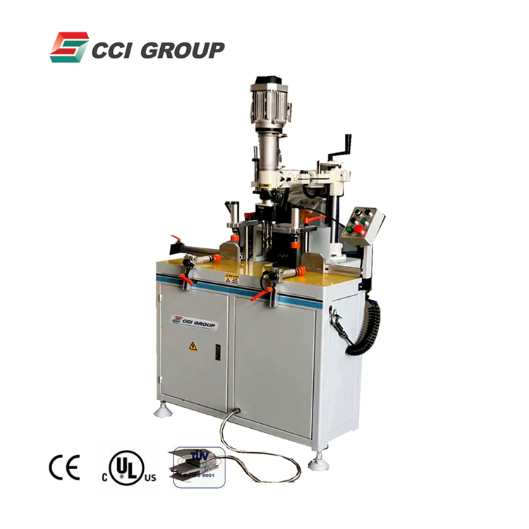 Aluminum Profile Vertical Lock Box Hole Machine