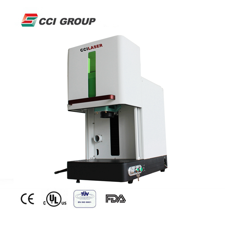 Whole Cover Fiber Laser Marking Machine