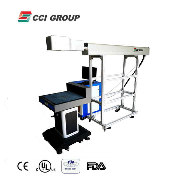 CO2  Dynamic Focusing Laser marking machine